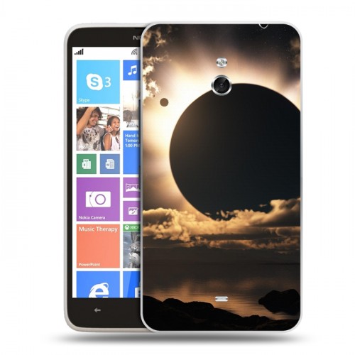 Дизайнерский пластиковый чехол для Nokia Lumia 1320 Затмение