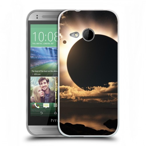 Дизайнерский пластиковый чехол для HTC One mini 2 Затмение