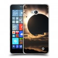 Дизайнерский пластиковый чехол для Microsoft Lumia 640 Затмение