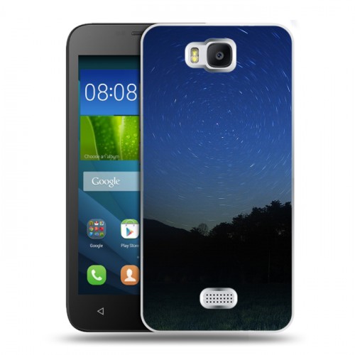 Дизайнерский пластиковый чехол для Huawei Y5c Звезды