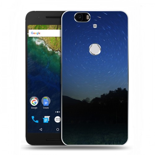 Дизайнерский силиконовый чехол для Google Huawei Nexus 6P Звезды