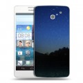 Дизайнерский пластиковый чехол для Huawei Ascend D2 Звезды