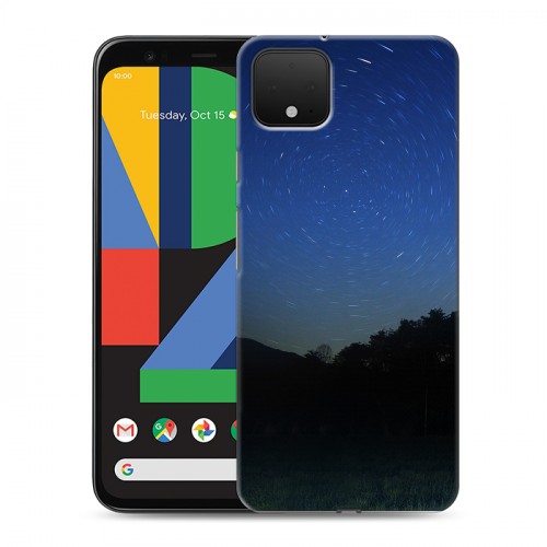 Дизайнерский силиконовый чехол для Google Pixel 4 XL Звезды