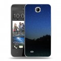 Дизайнерский пластиковый чехол для HTC Desire 300 Звезды