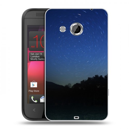 Дизайнерский пластиковый чехол для HTC Desire 200 Звезды
