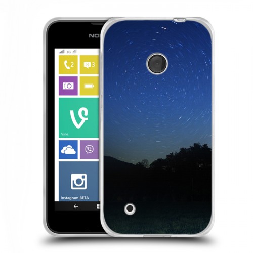 Дизайнерский пластиковый чехол для Nokia Lumia 530 Звезды