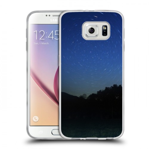 Дизайнерский пластиковый чехол для Samsung Galaxy S6 Звезды