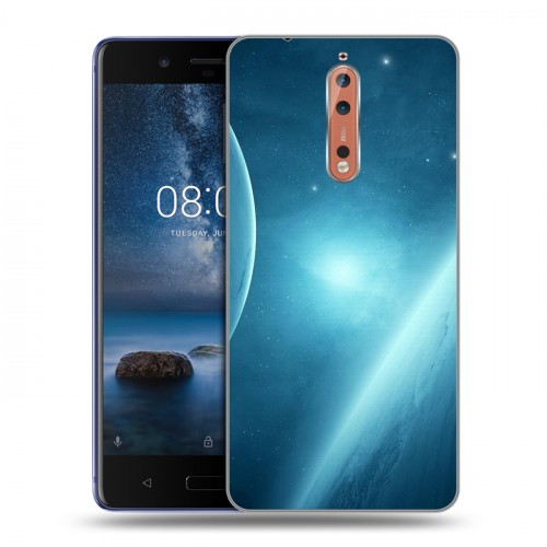 Дизайнерский пластиковый чехол для Nokia 8 Звезды