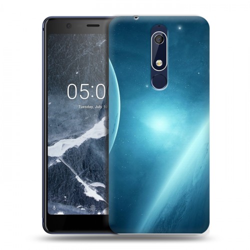 Дизайнерский пластиковый чехол для Nokia 5.1 Звезды