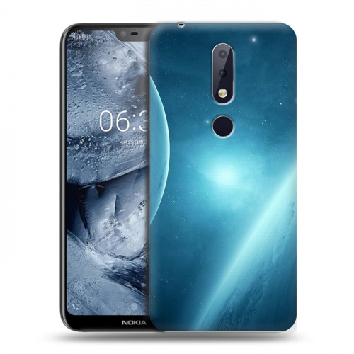 Дизайнерский пластиковый чехол для Nokia 6.1 Plus Звезды