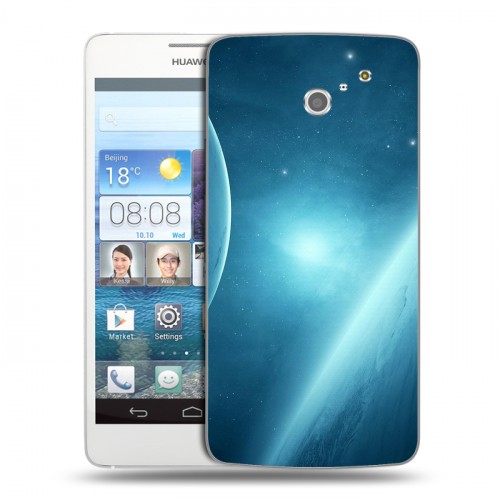 Дизайнерский пластиковый чехол для Huawei Ascend D2 Звезды