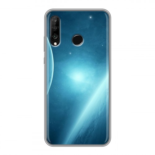 Дизайнерский силиконовый чехол для Huawei P30 Lite Звезды