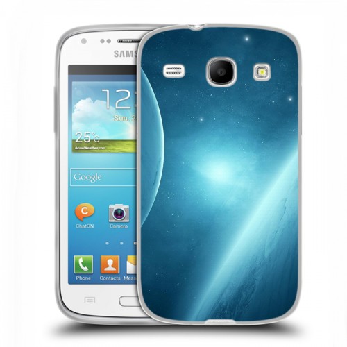 Дизайнерский пластиковый чехол для Samsung Galaxy Core Звезды