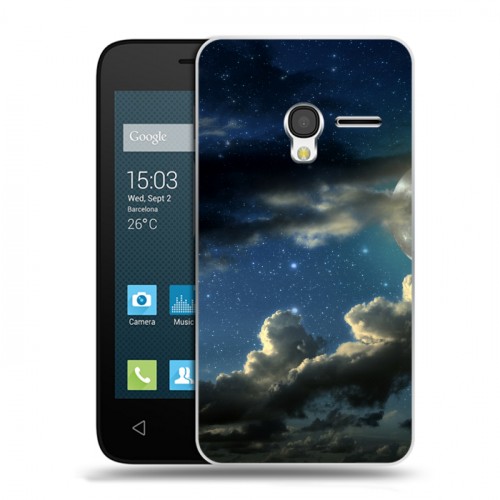 Дизайнерский пластиковый чехол для Alcatel One Touch Pixi 3 (4.5) Звезды