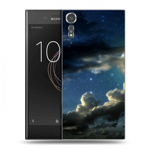 Дизайнерский пластиковый чехол для Sony Xperia XZs Звезды