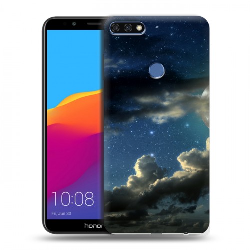 Дизайнерский пластиковый чехол для Huawei Honor 7C Pro Звезды