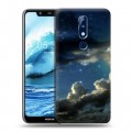 Дизайнерский силиконовый чехол для Nokia 5.1 Plus Звезды