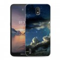 Дизайнерский силиконовый чехол для Nokia 1.3 Звезды