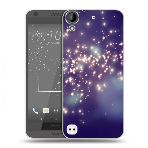 Дизайнерский пластиковый чехол для HTC Desire 530 Звезды