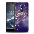 Дизайнерский пластиковый чехол для Nokia 5.1 Звезды