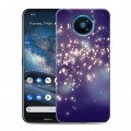 Дизайнерский силиконовый чехол для Nokia 8.3 Звезды