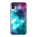 Дизайнерский силиконовый чехол для Iphone x10 Звезды