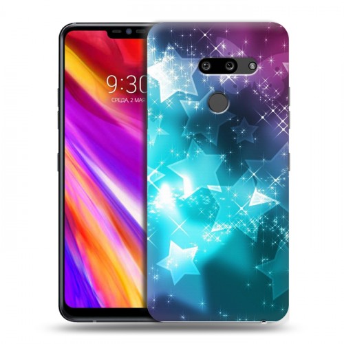 Дизайнерский пластиковый чехол для LG G8 ThinQ Звезды