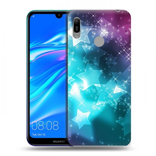 Дизайнерский пластиковый чехол для Huawei Y6 (2019) Звезды