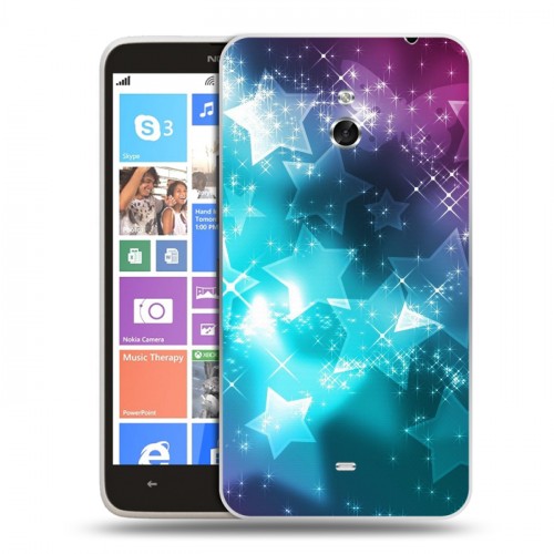 Дизайнерский пластиковый чехол для Nokia Lumia 1320 Звезды