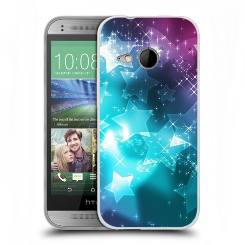 Дизайнерский пластиковый чехол для HTC One mini 2 Звезды