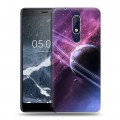 Дизайнерский пластиковый чехол для Nokia 5.1 Звезды