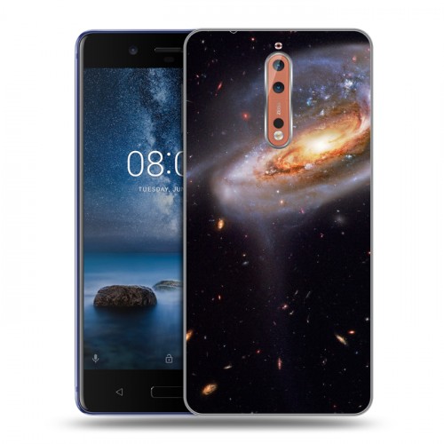 Дизайнерский пластиковый чехол для Nokia 8 Звезды