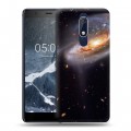 Дизайнерский пластиковый чехол для Nokia 5.1 Звезды