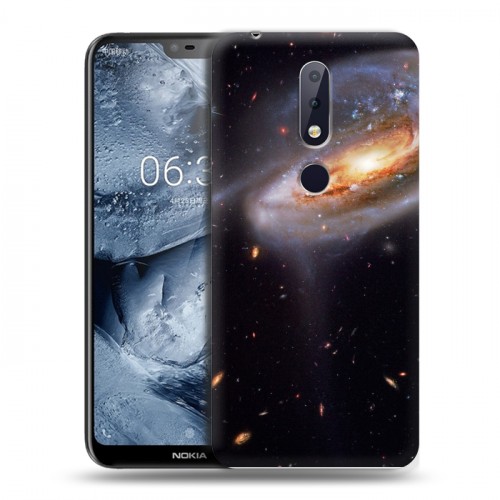 Дизайнерский пластиковый чехол для Nokia 6.1 Plus Звезды