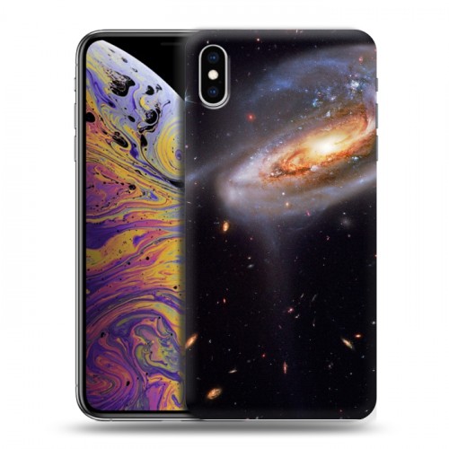 Дизайнерский силиконовый чехол для Iphone Xs Max Звезды