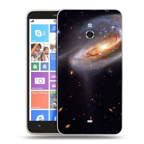 Дизайнерский пластиковый чехол для Nokia Lumia 1320 Звезды