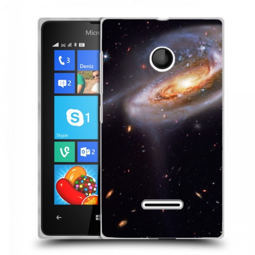 Дизайнерский пластиковый чехол для Microsoft Lumia 435 Звезды