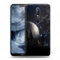 Дизайнерский пластиковый чехол для Nokia 6.1 Plus Звезды