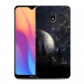 Дизайнерский силиконовый с усиленными углами чехол для Xiaomi RedMi 8A Звезды