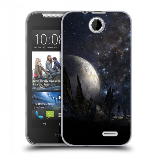 Дизайнерский силиконовый чехол для HTC Desire 310 Звезды