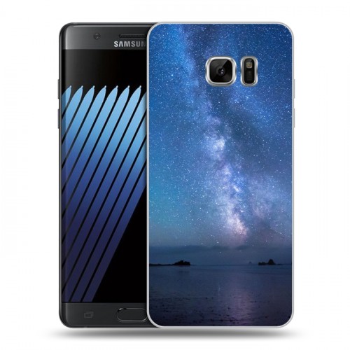 Дизайнерский пластиковый чехол для Samsung Galaxy Note 7 Звезды