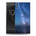 Дизайнерский пластиковый чехол для Sony Xperia XZs Звезды