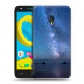 Дизайнерский пластиковый чехол для Alcatel U5 Звезды