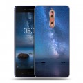 Дизайнерский пластиковый чехол для Nokia 8 Звезды