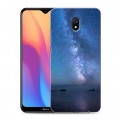 Дизайнерский силиконовый с усиленными углами чехол для Xiaomi RedMi 8A Звезды