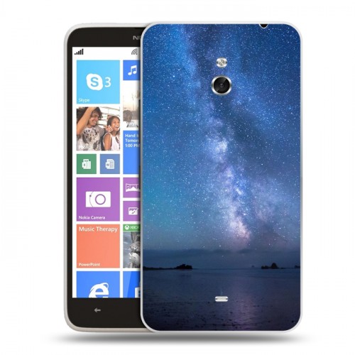 Дизайнерский пластиковый чехол для Nokia Lumia 1320 Звезды