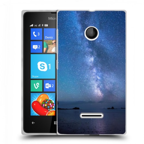 Дизайнерский пластиковый чехол для Microsoft Lumia 435 Звезды