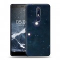 Дизайнерский пластиковый чехол для Nokia 5.1 Звезды