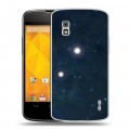 Дизайнерский пластиковый чехол для LG Google Nexus 4 Звезды