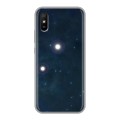 Дизайнерский силиконовый с усиленными углами чехол для Xiaomi RedMi 9A Звезды